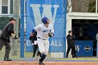 Baseball vs Nichols  Wheaton College Baseball vs Nichols College. - Photo By: KEITH NORDSTROM : Wheaton, baseball